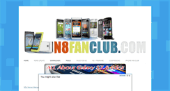 Desktop Screenshot of n8fanclub.com